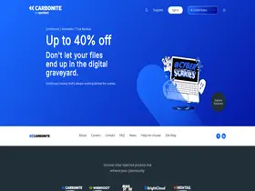 Preview of  carbonite.com