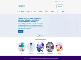 Preview of catalent.com