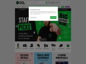 Preview of  cclcomputers.co.uk