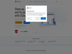 Preview of  ccleaner.de