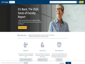 Preview of  cengage.com