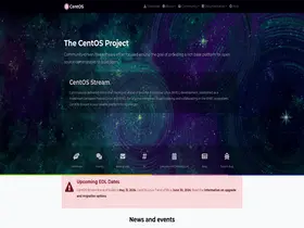 Preview of  centos.org