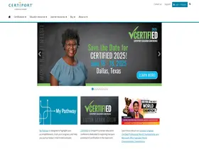 Preview of  certiport.com