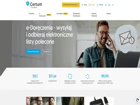 Preview of  certum.pl