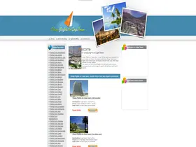 Preview of  cheapflightstocape-town.com