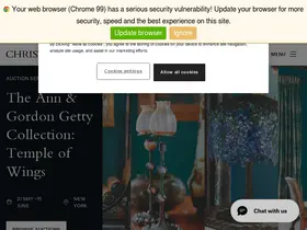 Preview of  christies.com