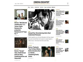 Preview of  cinemaescapist.com