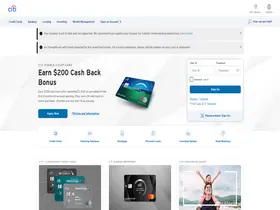 Preview of  citi.com