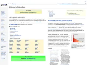 Preview of  citizendium.org