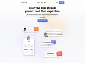 Preview of  clean.email