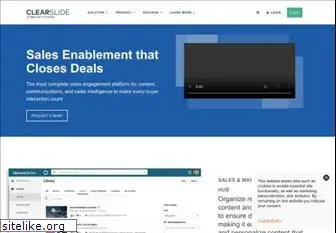 Preview of  clearslide.com