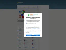 Preview of  clearwebstats.com