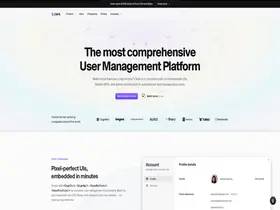 Preview of  clerk.com