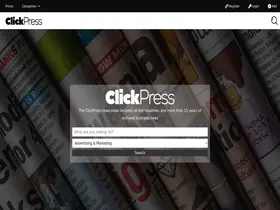 Preview of  clickpress.com