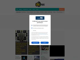 Preview of  clicrbs.com.br