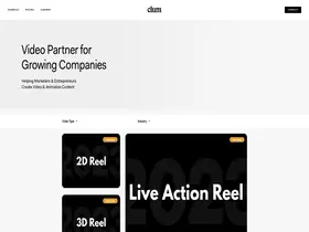 Preview of  clumcreative.com