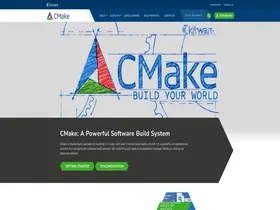 Preview of  cmake.org
