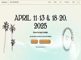 Preview of  coachella.com