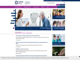 Preview of  cochranelibrary.com