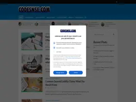 Preview of codesnse.com