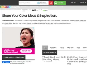 Preview of  colourlovers.com