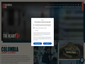 Preview of  columbiacvb.com