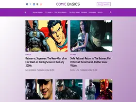 Preview of  comicbasics.com