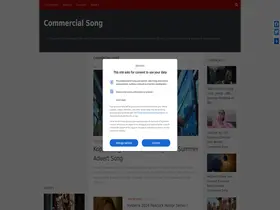 Preview of  commercial-song.net