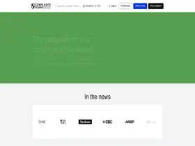 Preview of  complaintsboard.com