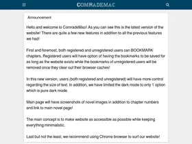 Preview of  comrademao.com