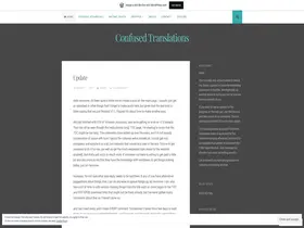 Preview of  confusedtls.wordpress.com