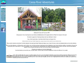 Preview of  coosariveradventures.com