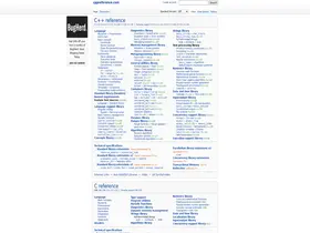 Preview of  cppreference.com