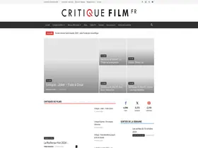 Preview of  critique-film.fr