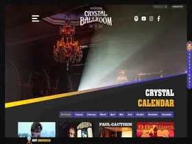 Preview of  crystalballroompdx.com