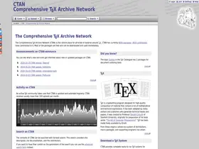 Preview of  ctan.org