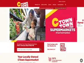 Preview of  ctownsupermarkets.com