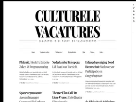 Preview of culturele-vacatures.nl