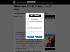 Preview of  cyberdefinitions.com