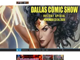 Preview of  dallascomicshow.com