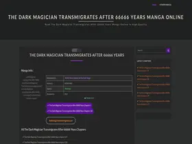 Preview of  darkmagiciantransmigrate.com