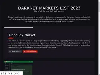 Preview of  darkmarketslinkstorage.link