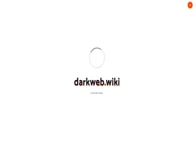 Preview of  darkweb.wiki