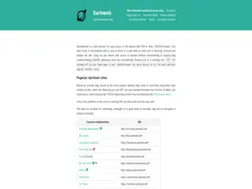 Preview of  darkweb.wtf