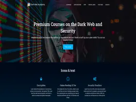 Preview of  darkwebacademy.com