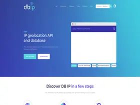 Preview of  db-ip.com