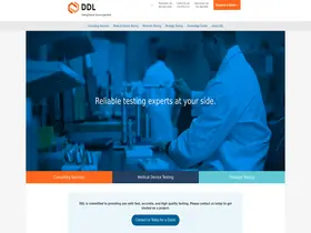 Preview of  ddltesting.com