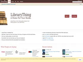 Preview of  de.librarything.com