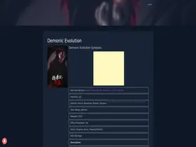 Preview of  demonicevolution.org