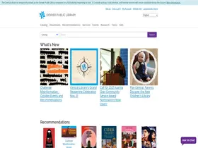 Preview of  denverlibrary.org